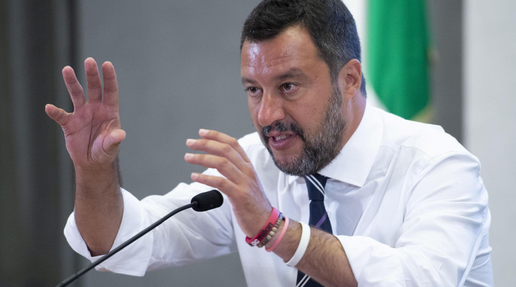 Matteo Salvini /Fotó: MTI/ EPA 