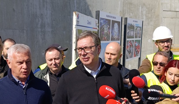 Aleksandar Vučić Ekspo gradilište