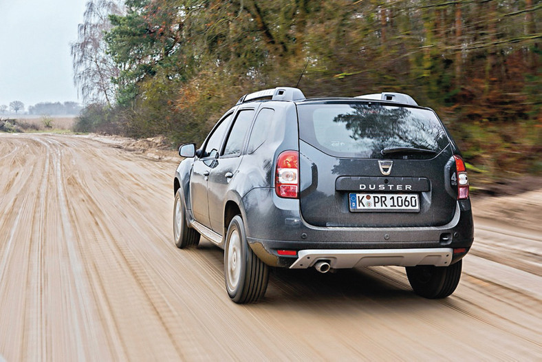 Dacia Duster, tył