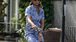 Pippa Middleton w ciąży na rowerze