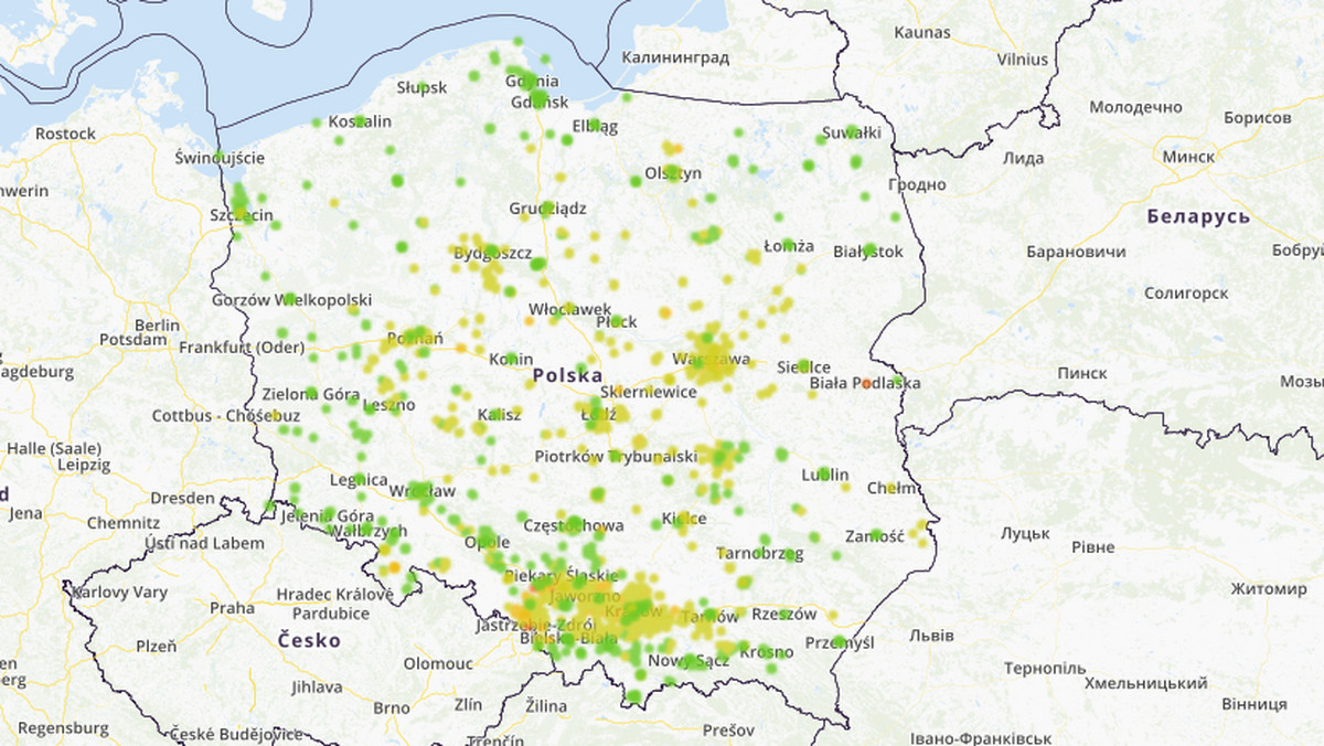 Smog w Polsce - 14 listopada. Stan, jakość i zanieczyszczenie powietrza