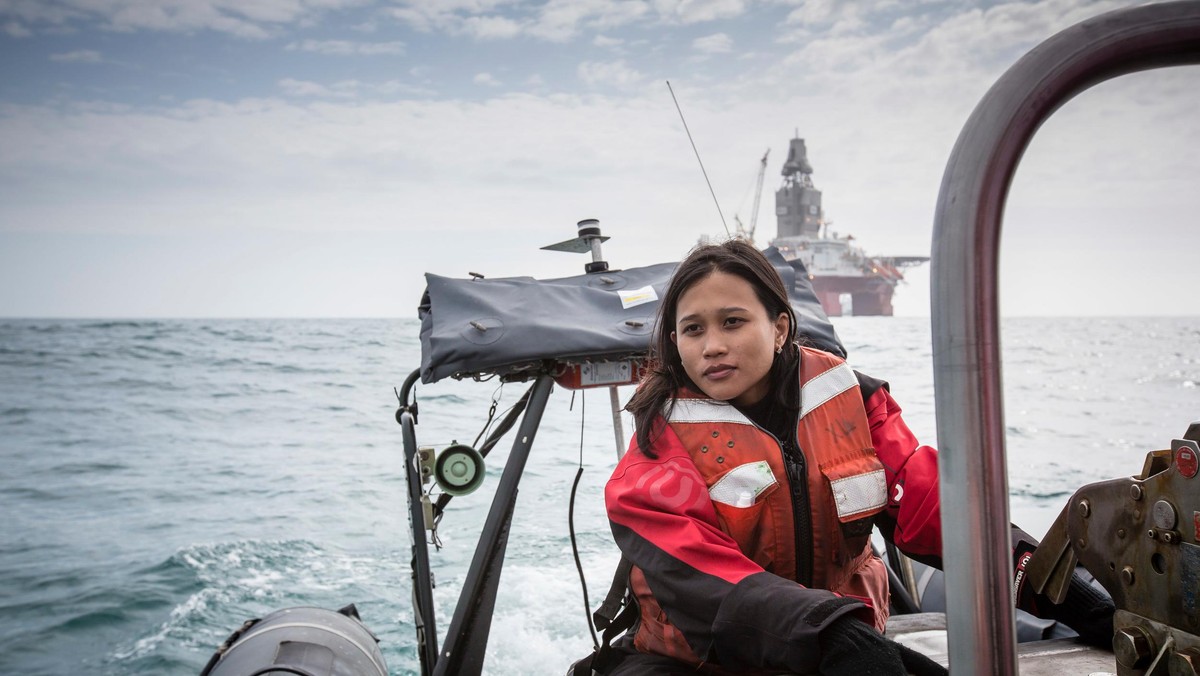 Arctic Sunrise Protests in the Barents Sea