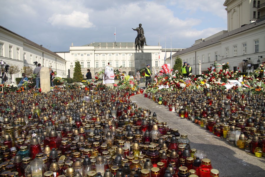 WARSZAWA PREZYDENT ŻAŁOBA