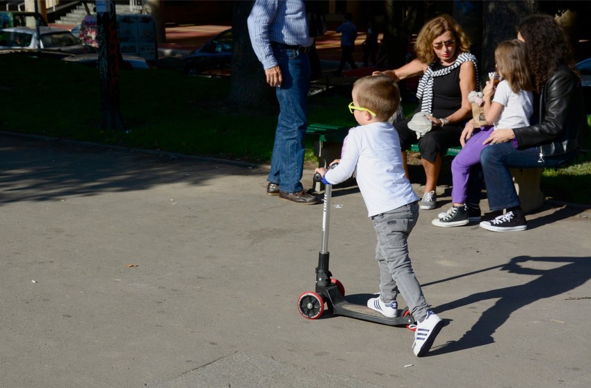 Novi klinci su mogli da se upoznaju i sa starim igrama