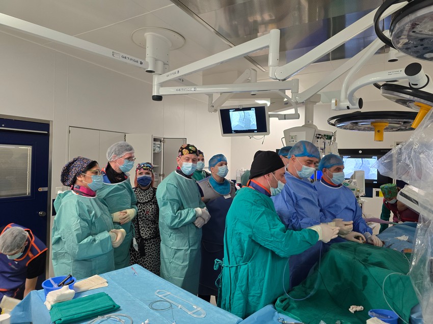 Izvođenje MitraClip procedure 