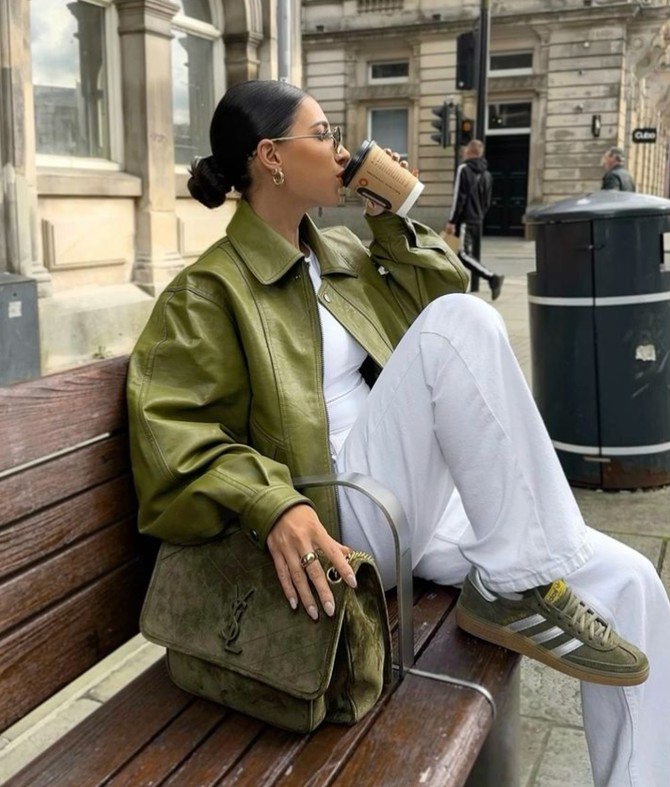 Maslinastozelena obuća