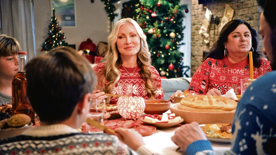 Scena iz filma "Christmas in Serbia“