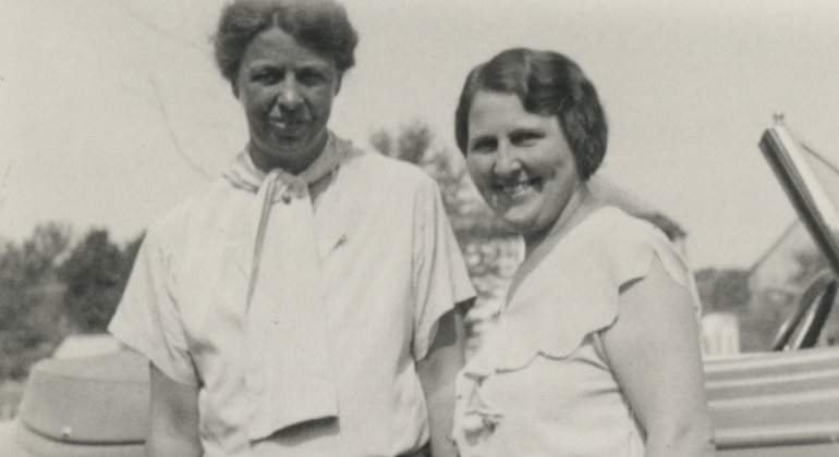 Eleanore Roosevelt i Lorena Hicock