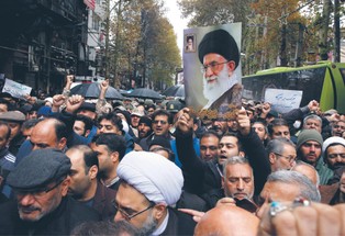 Iran płonie przez benzynę