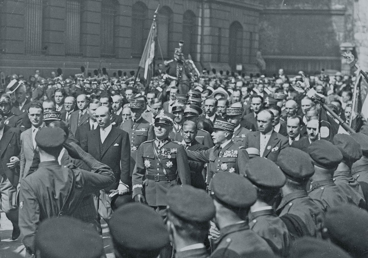 Wizyta Generalnego Inspektora Sił Zbrojnych RP generała Edwarda Rydza-Śmigłego we Francji. Sierpień 1936 r.