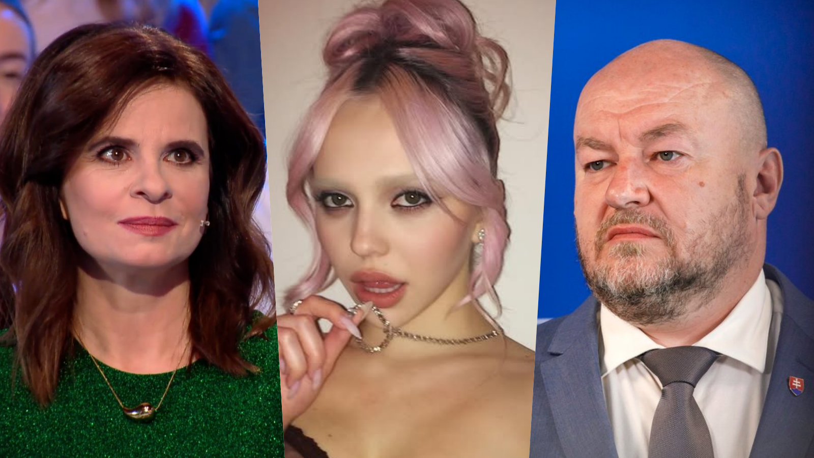 Herečka Zuzana Fialová, speváčka Adéla Jergová a minister cestovného ruchu a športu SR Rudolf Huliak.
