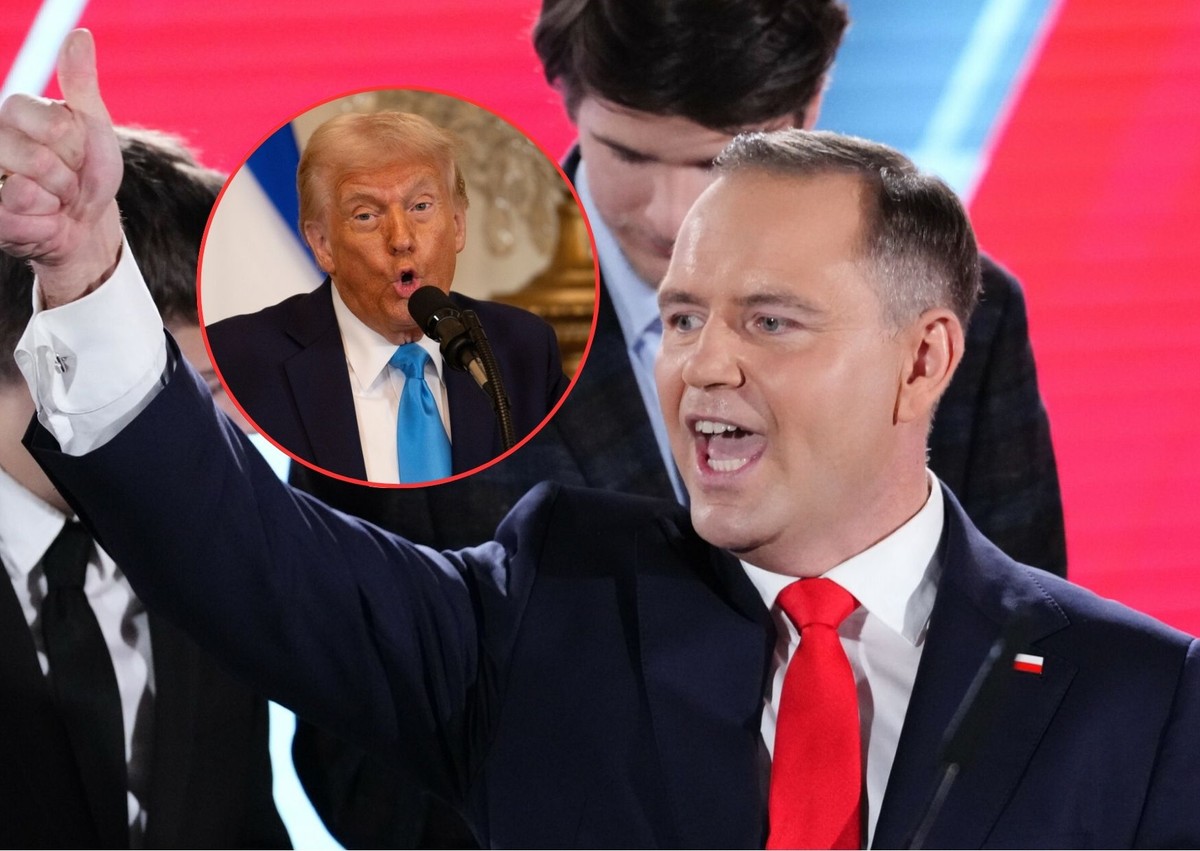 Trump zadowolony ze zwycięstwa Nawrockiego. "Kandydat zdrowego rozsądku"