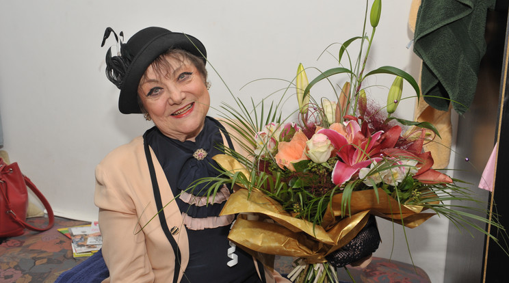 A színésznő több mint 50 éve tagja a Madách Színháznak / Fotó: RAS Archívum