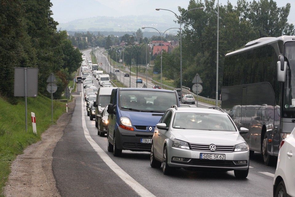 Polacy wracają z wakacji. Korki na zakopiance