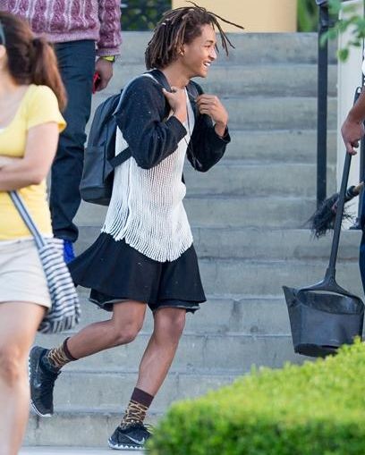 Jaden Smith na festiwalu Coachella,fot. GQ