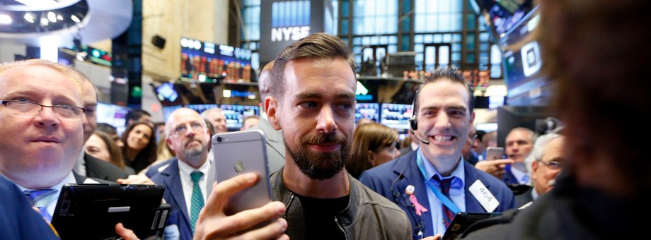 Jack Dorsey, założyciel Twitter Inc. i Square Inc., zdj. z 2015 roku