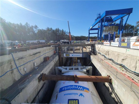 Tak wygląda serce maszyny drążącej od dziś tunel w Świnoujściu