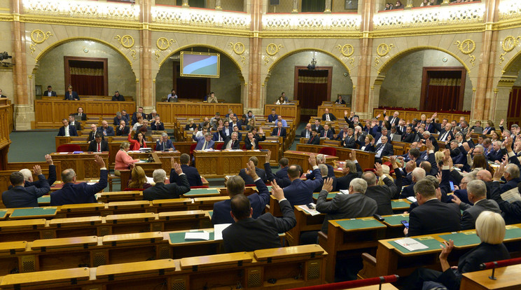 Plenáris ülés / Fotó: MTI/Kovács Attila