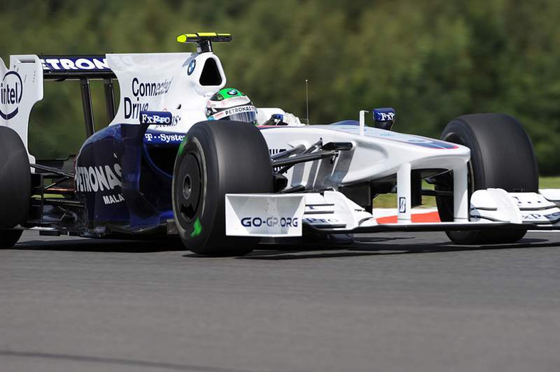 Grand Prix Belgii 2009: dwie gwiazdy wyścigu - Raikkonen i Fisichella (fotogaleria)