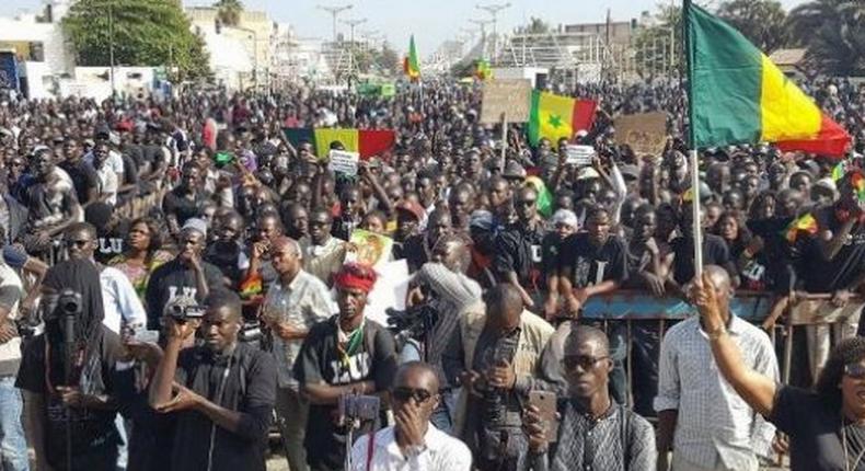 Sénégal - La place de la Nation est devenue le lieu de rassemblement pour accueillir les manifestations