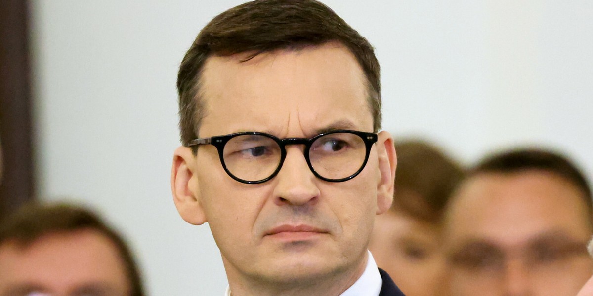 Premier Mateusz Morawiecki