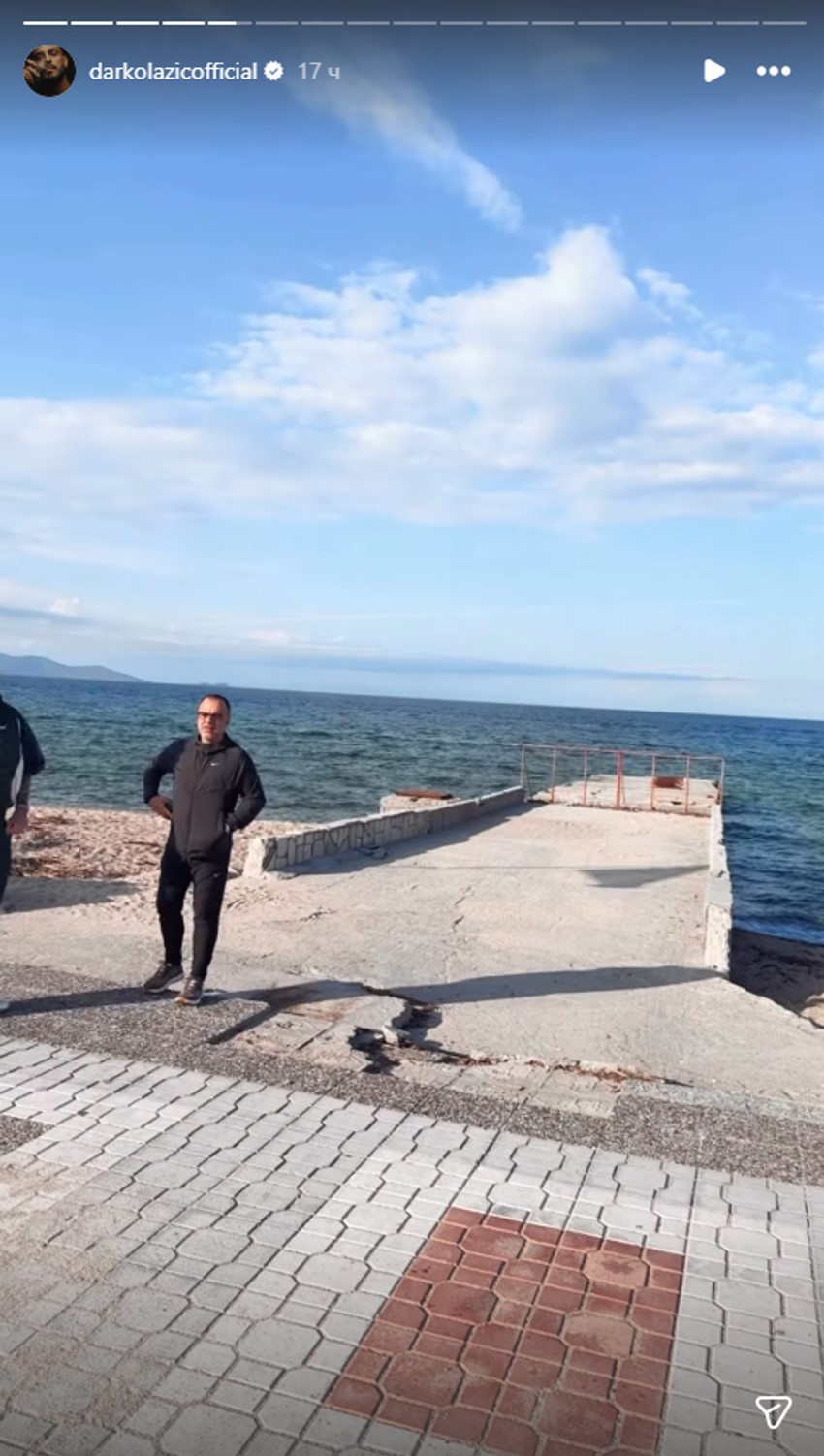 Darko Lazić na Svetoj Gori