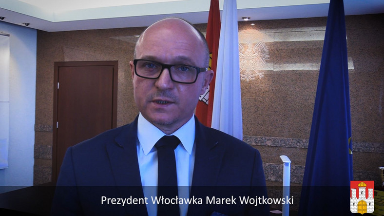 Prezydent Włocławka Marek Wojtkowski