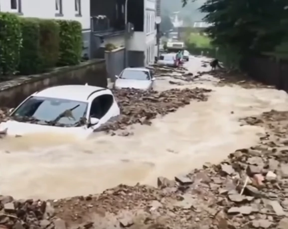 Poplave u Nemačkoj - Stolberg