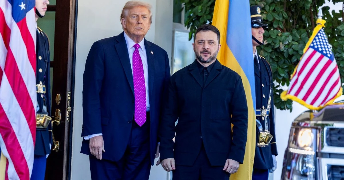 Zełenski w Białym Domu u Trumpa. "Z pana pomocą możemy zakończyć tę wojnę"