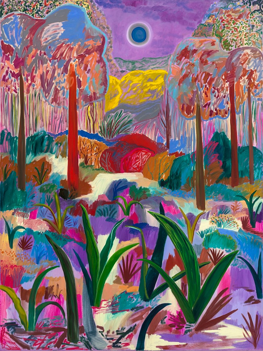 SHARA HUGHES «My Violet Lullaby», 2021. 