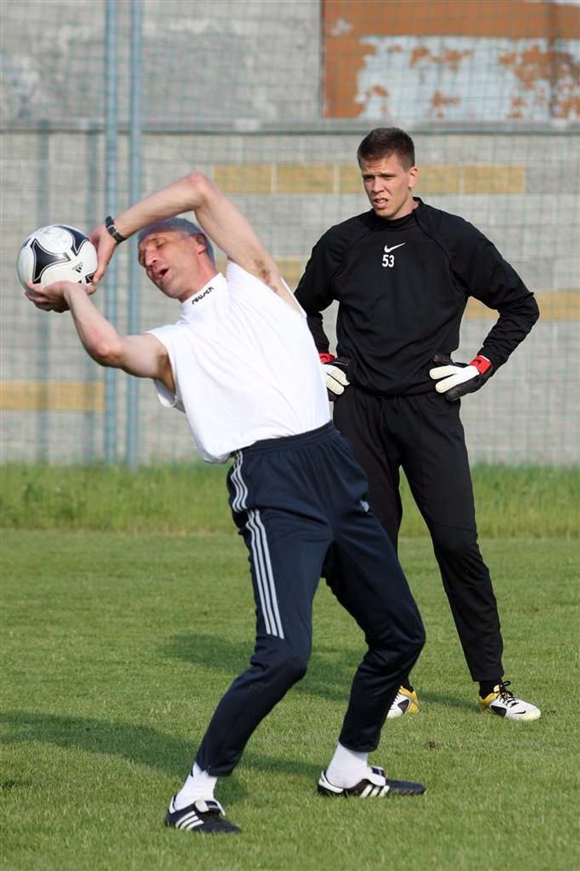 Szczęsny trenuje w Pruszkowie