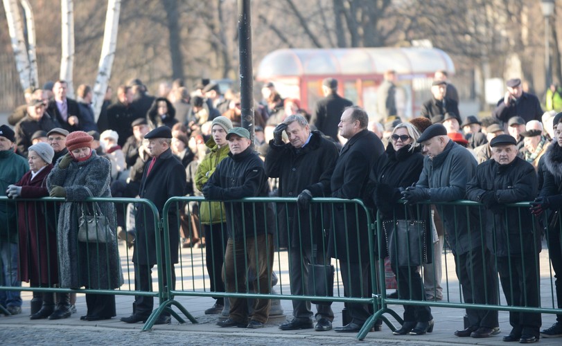 Ostatnie pożegnanie premiera i marszałka Sejmu
