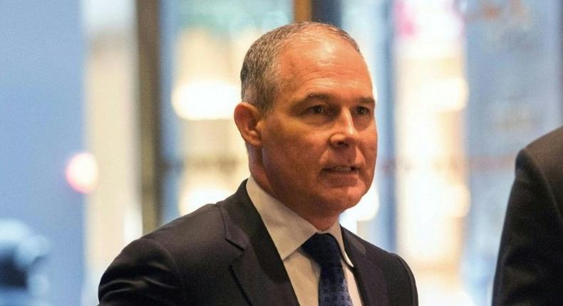 Oklahoma Attorney General Scott Pruitt, who was tapped by US President-elect Donald Trump to lead the Environmental Protection Agency, drew outrage from Trump opponents