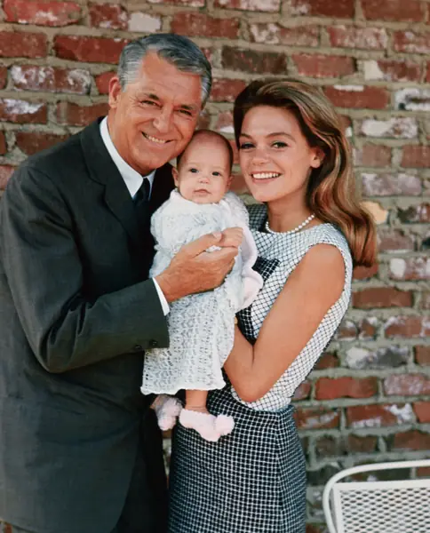 Cary Grant, Dyan Cannon i mała Jennifer Grant