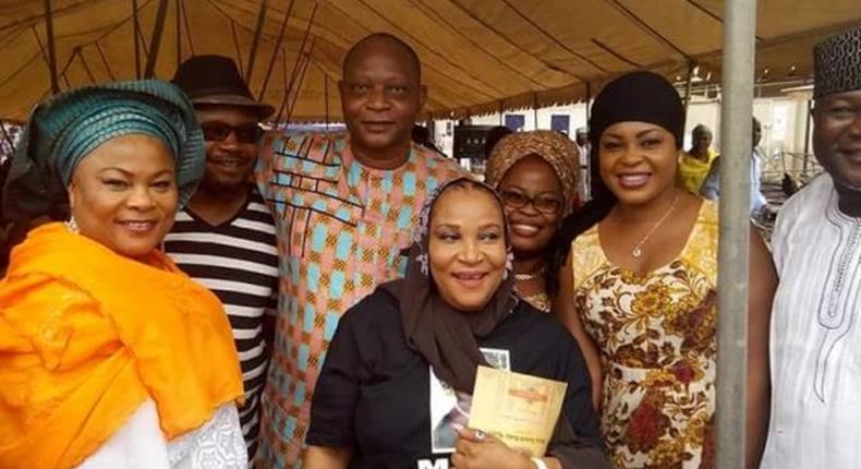 Sola Sobowale, others at late Bukky Ajayi's 8-day Fidau