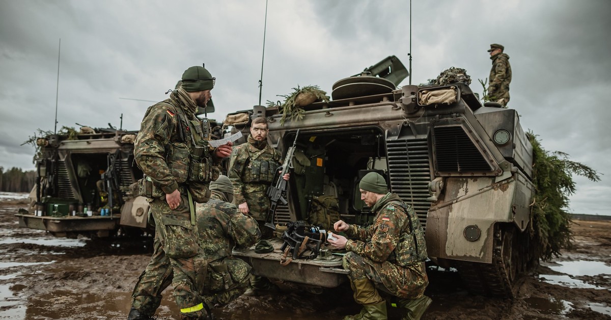 Elektroniczne oblężenie Niemców na Litwie. Białoruś i Rosja choćby się nie kryją