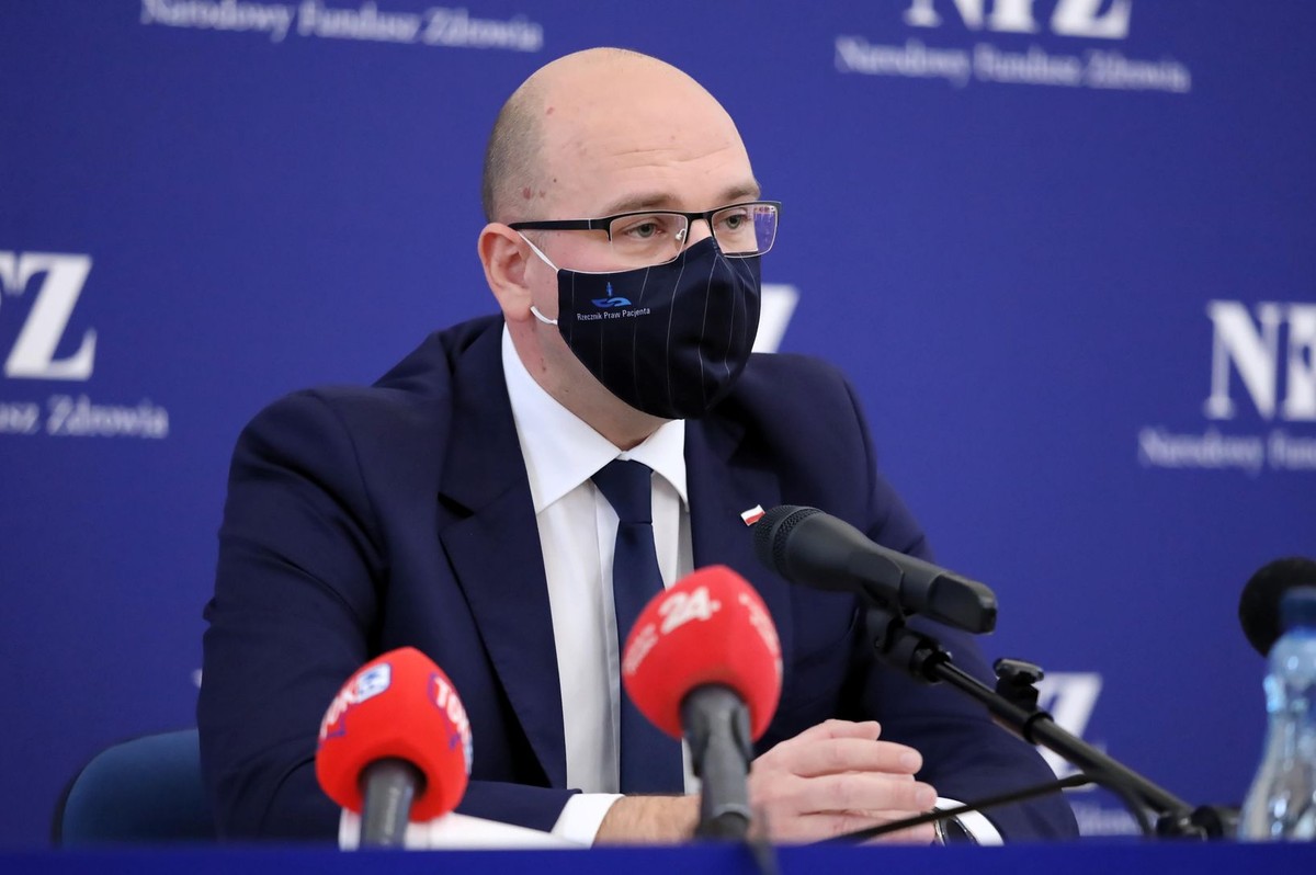 Rzecznik praw pacjenta Bartłomiej Chmielowiec