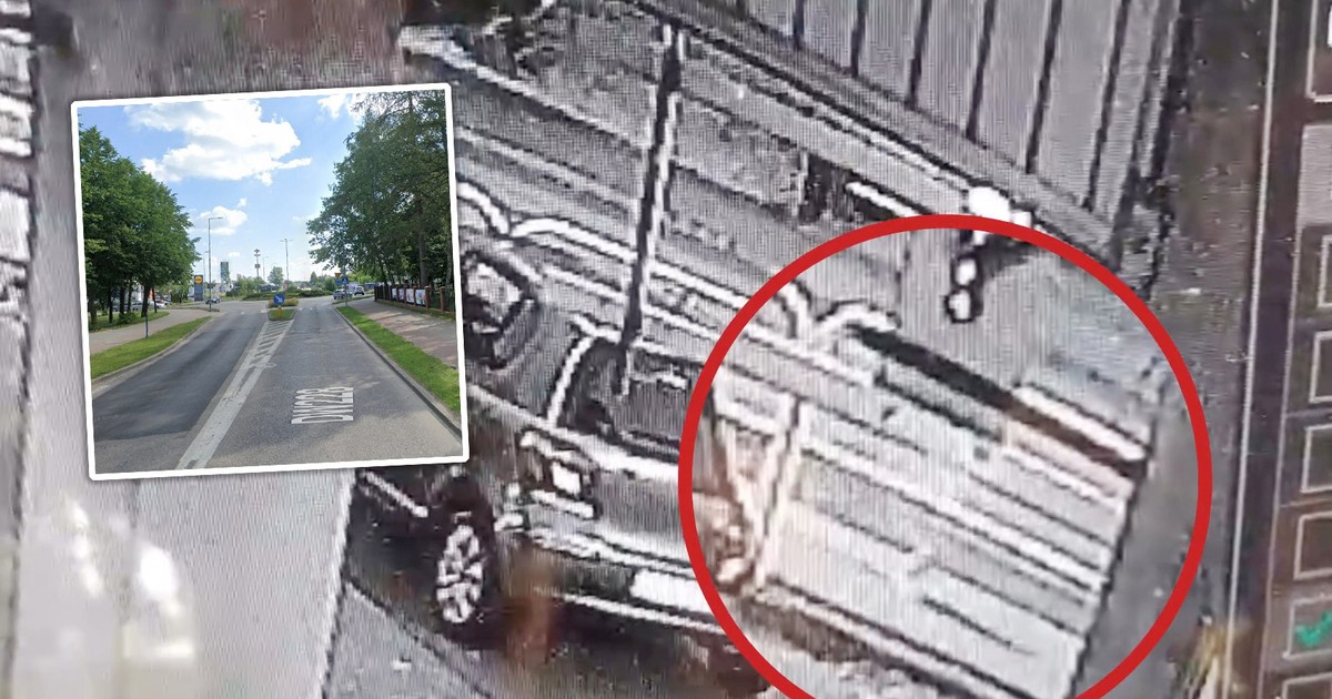 Dwulatek w samej piżamce biegł środkiem ruchliwej ulicy. Dramatyczne sceny po zmroku w Bytowie