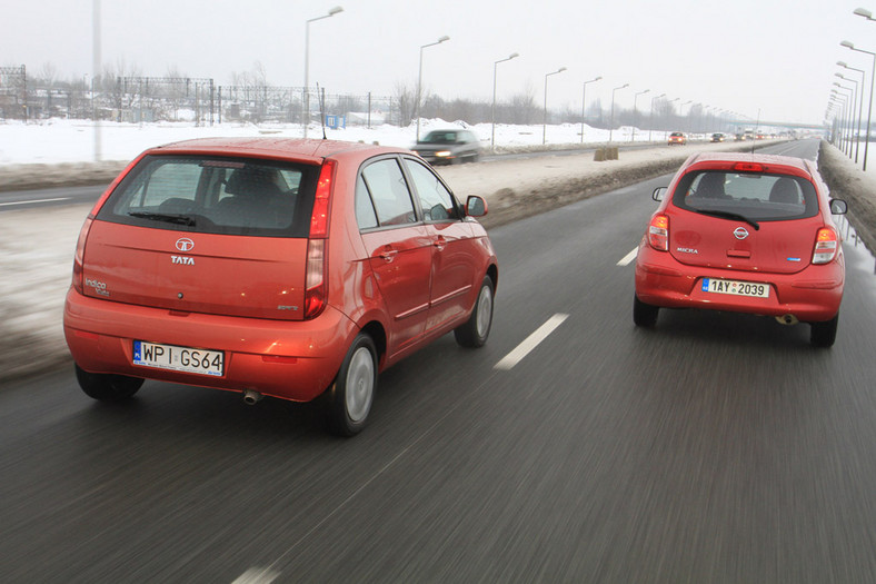 Nissan Micra kontra Tata Indica Vista: to cóż że z Indii