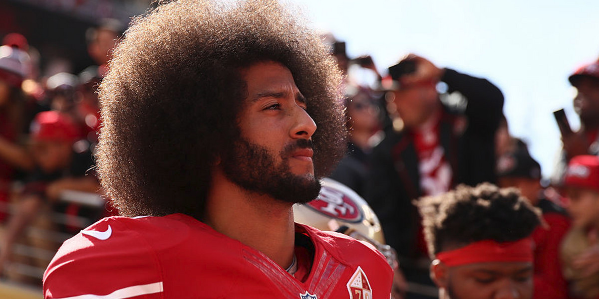 Colin Kaepernick stands behind decision to not vote amid report that he has never been registered to vote