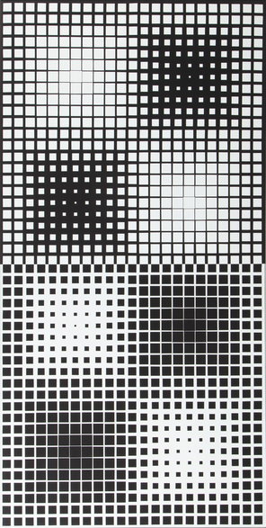 Victor Vasarely, "Novae - Kat" (1959-1973)