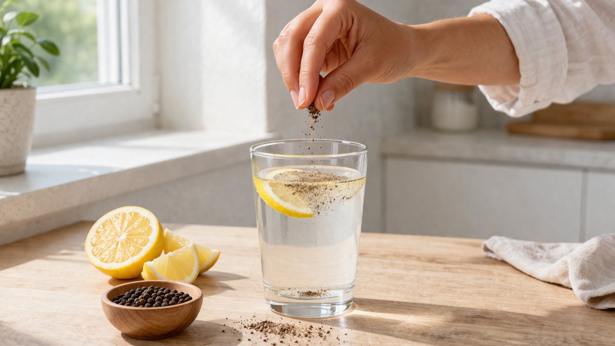 Svako jutro pijem prstohvat bibera sa vodom, metabolizam radi kao sat