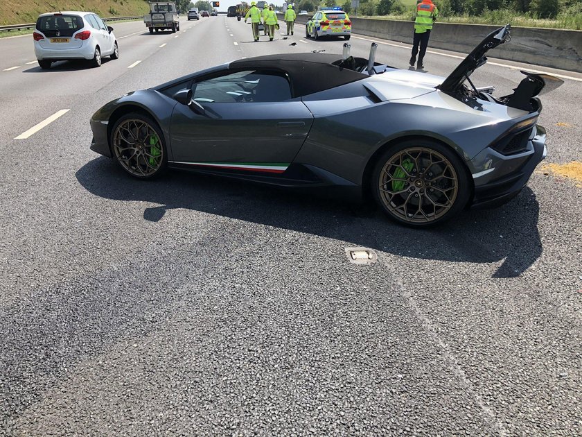 Anglia: rozbił lamborghini za milion zł 20 minut po zakupie