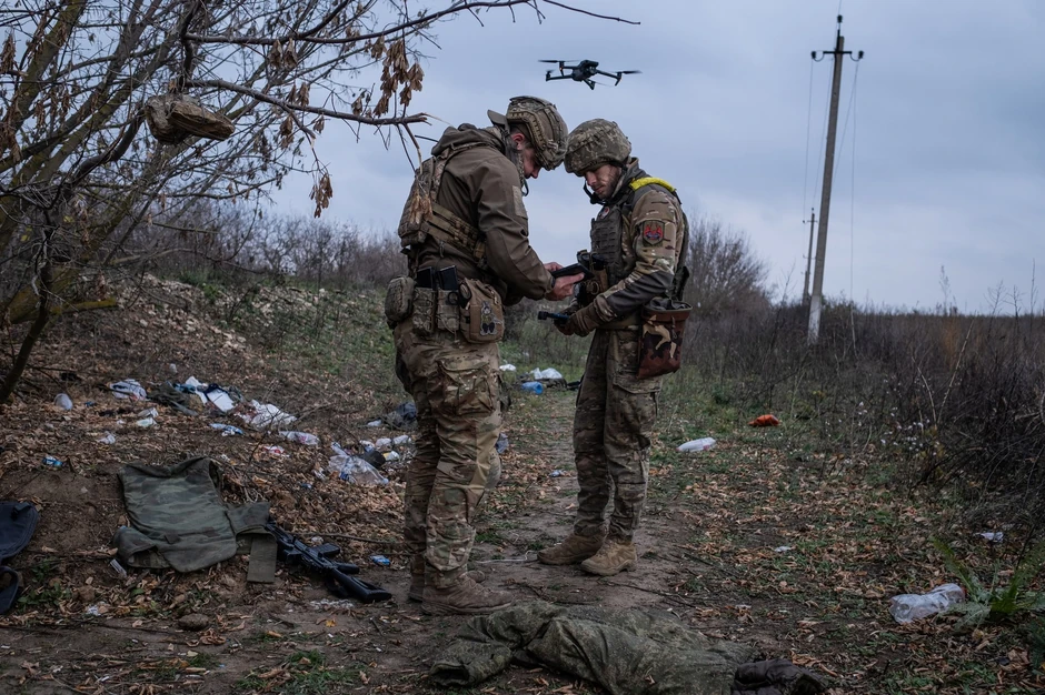Ukrajinci sa dronom 