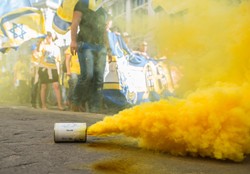 Policja aresztowała piętnastu kibiców Maccabi Tel Awiw