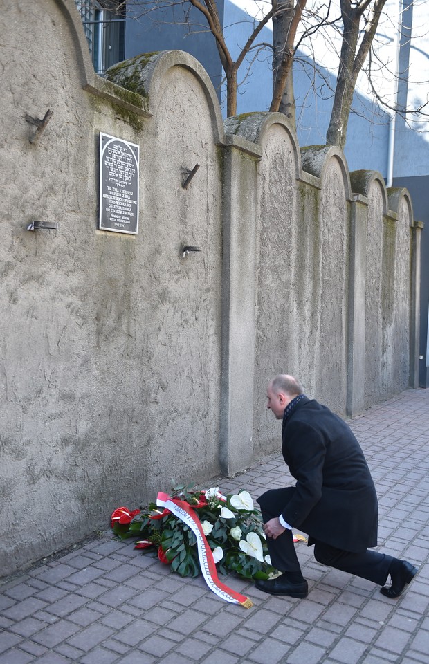 KRAKÓW MARSZ PAMIĘCI 74. ROCZNICA LIKWIDACJI GETTA  (Wojciech Kolarski)