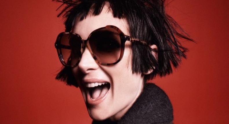 Winona Ryder for Marc Jacobs' Fall/Winter 2015 campaign