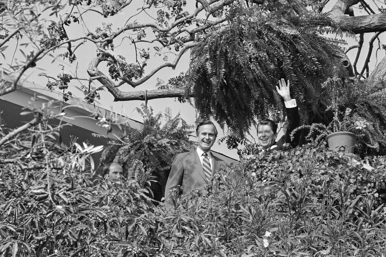 Sa Ronaldom Reganom 1980.