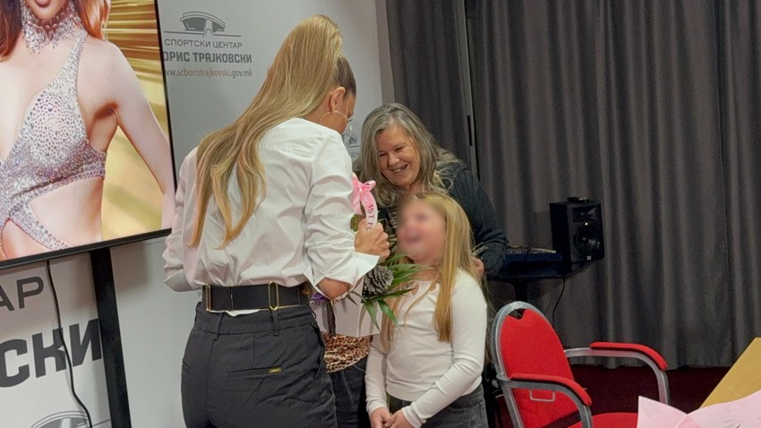 Tea Tairović pred koncert u Skoplju