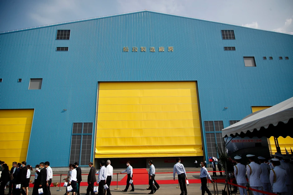 Ceremonija povodom početka izgradnje novih tajvanskih podmornica u Gaošungu